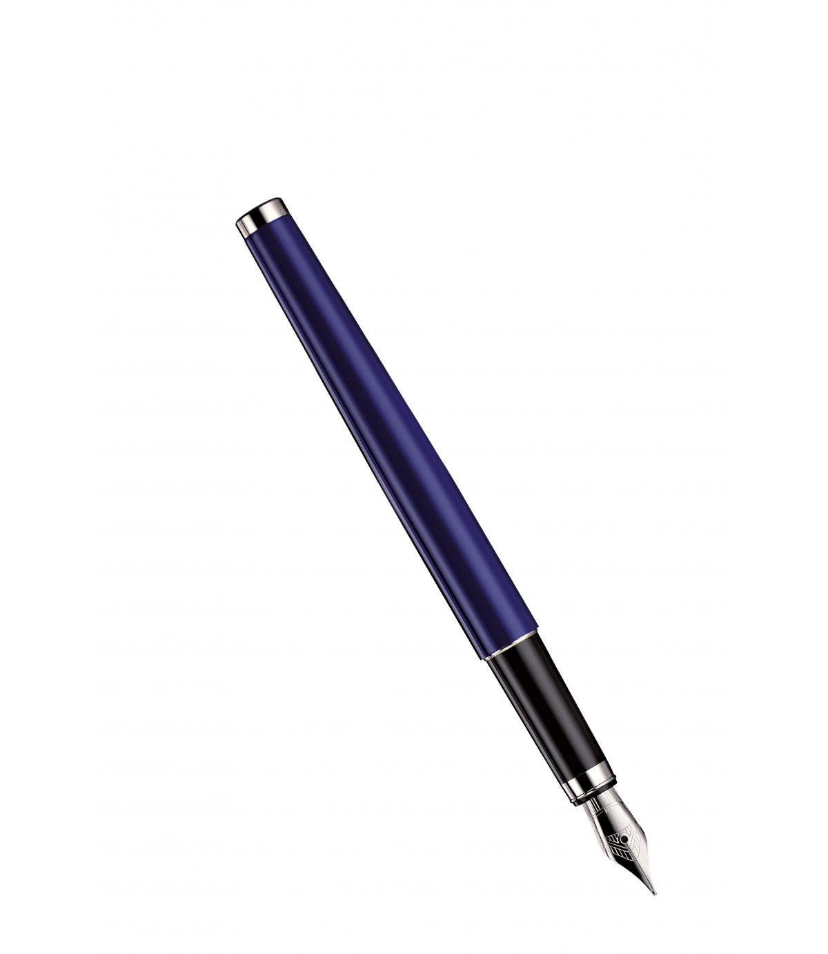 Stylo à Plume Otto Hutt Design 01 Capuchon Argent Massif Lisse Corps laqué bleu Stylo à Plume Otto Hutt Design 01 Capuchon Argent Massif Lisse Corps laqué bleu